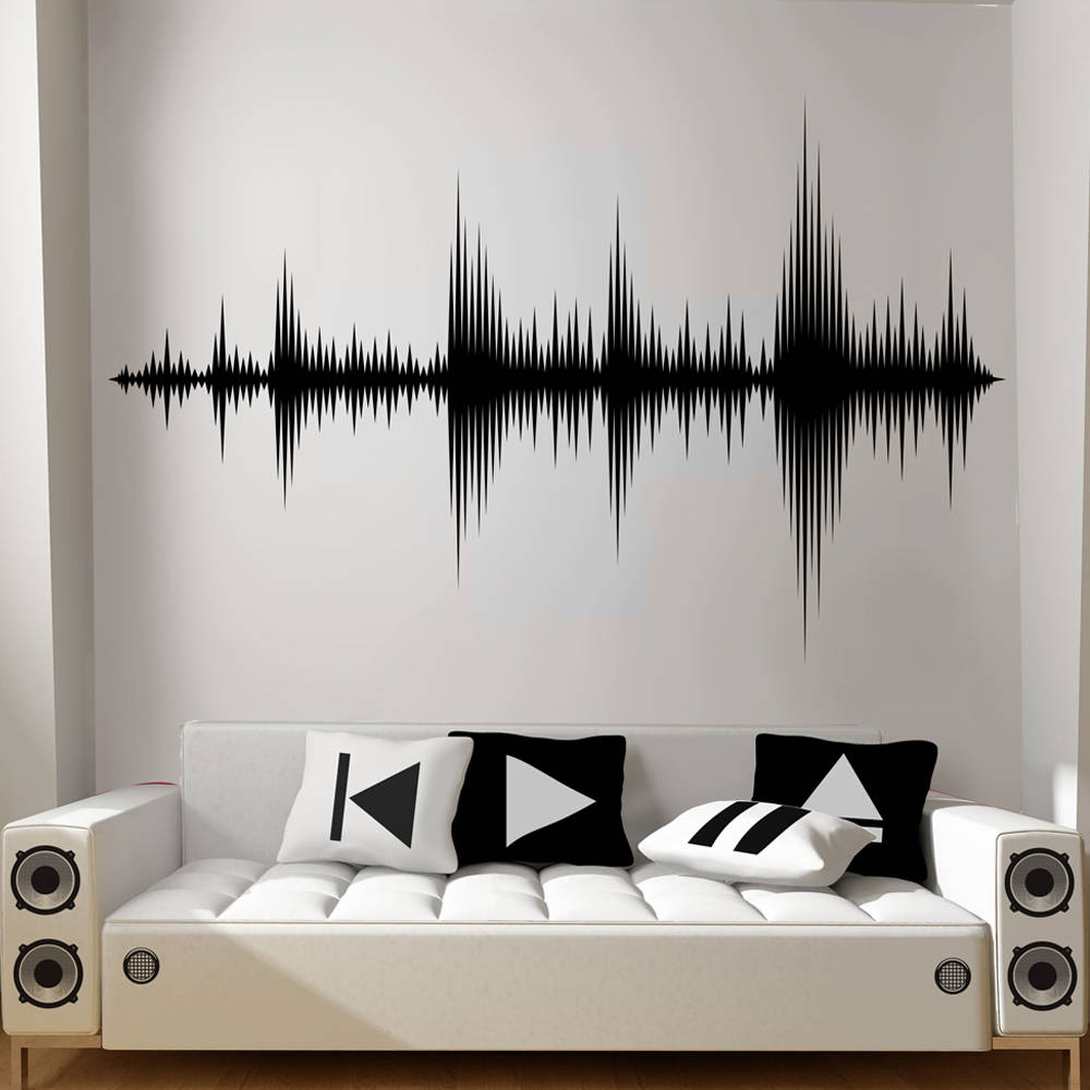 Audio Music Remover Free - Ses dalga duvar çıkartması ses dalgası