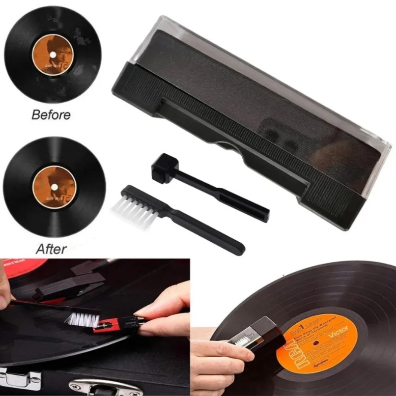 Audio Music Remover Free - Antistatik Vinil Plak Temizleme Fırçası Seti