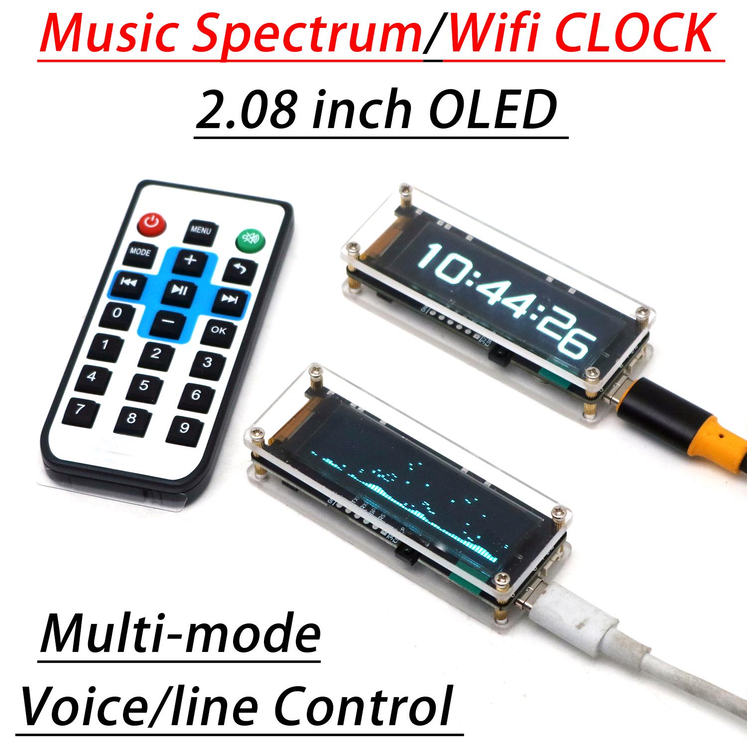 Audio Music Apps - 2.08 İnç OLED Ses Müzik Spektrumu