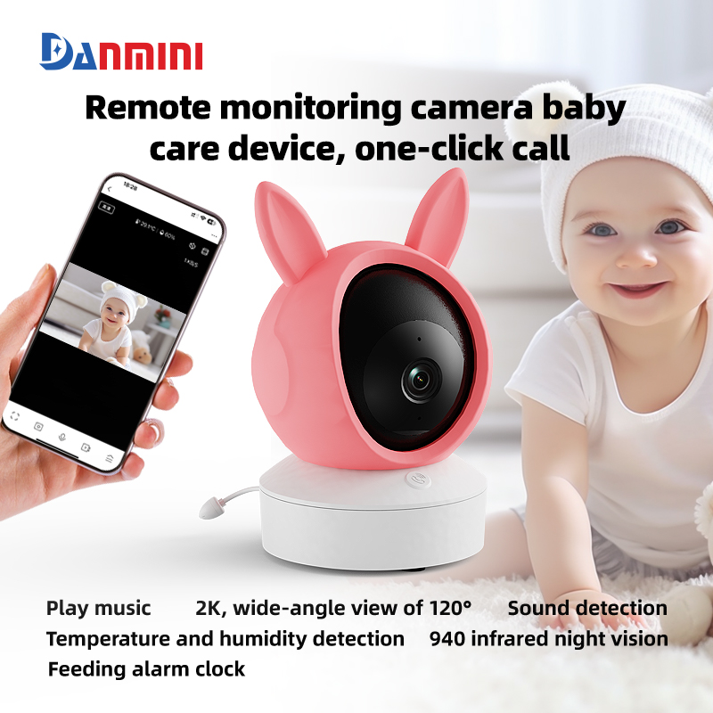Audio Detect Music - Danmini 1080P Bebek Monitörü Mobil Tuya