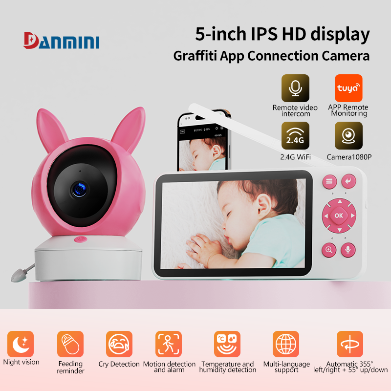 Audio Detect Music - Danmini Akıllı Bebek Monitörü Tuya App