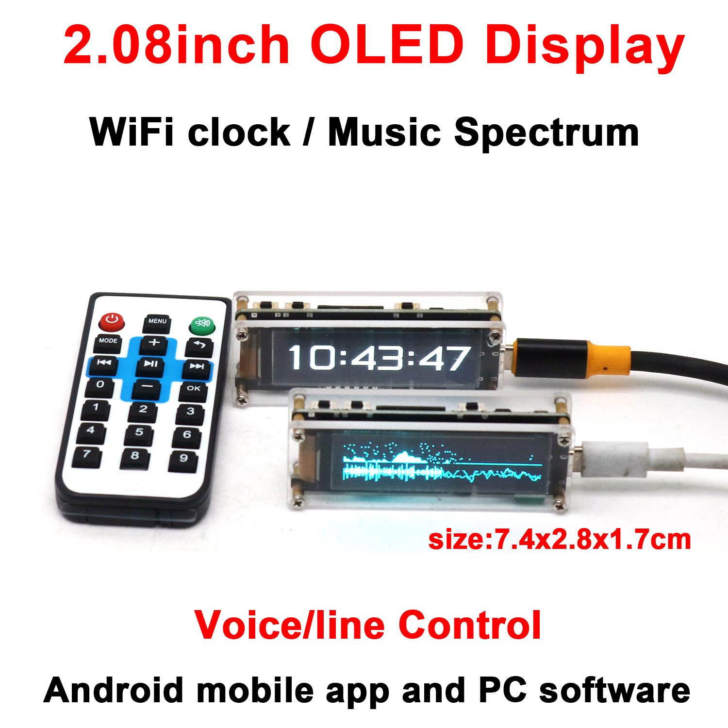 2.08 İnç OLED Ses Müzik Spektr - Audio Music Apps incelemesi ve fiyatı