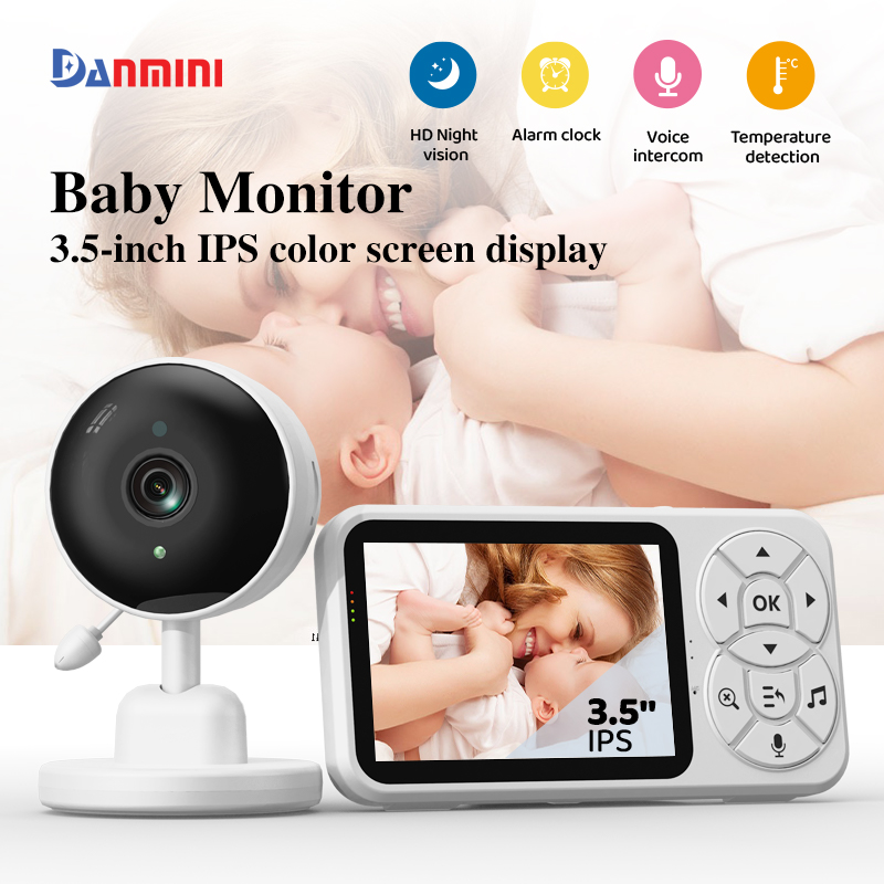 Danmini 3,5 inç Bebek Monitörü - Audio Detect Music incelemesi ve fiyatı