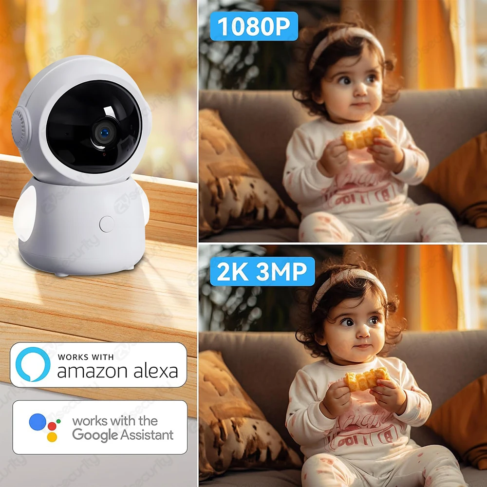 2K WiFi Bebek Monitörü Ekranlı - Audio Detect Music incelemesi ve fiyatı