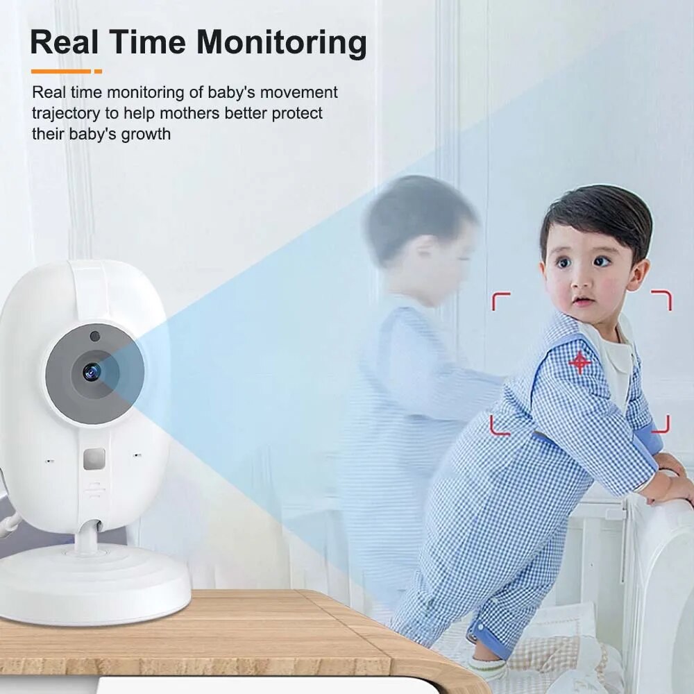 3.5 ''Video bebek izleme monit - Audio Detect Music incelemesi ve fiyatı