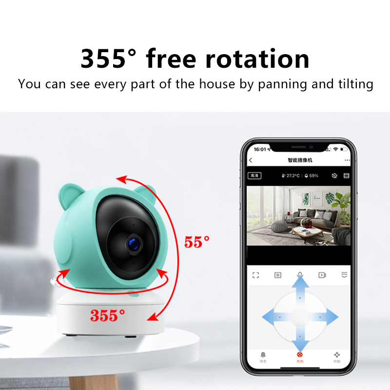 Danmini 1080P Bebek Monitörü M - Audio Detect Music incelemesi ve fiyatı